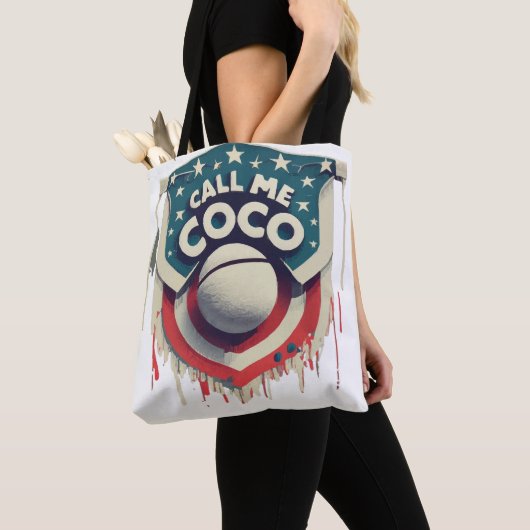 Noem me Coco Noem me Kampioen Tote Bag (Dichtbij)