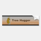 Noem me Crazy® Tree Hugger Bumpersticker (Voorkant)