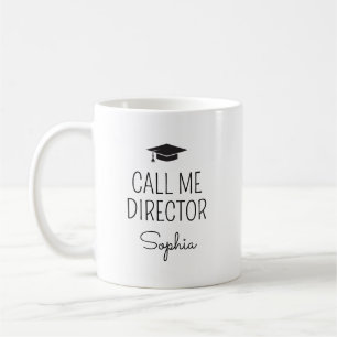Noem Me Directeur Gepersonaliseerde Naam Koffiemok