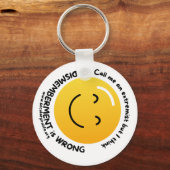 Noem me een extremist sleutelhanger (Achterkant)