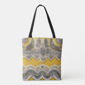 Noem me geel op Summer AI-kunst Tote Bag (Achterkant)