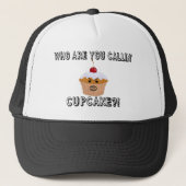 Noem me geen cupcake trucker pet (Voorkant)