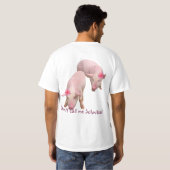 Noem me geen Schnitzel. T-shirt (Achterkant volledig)