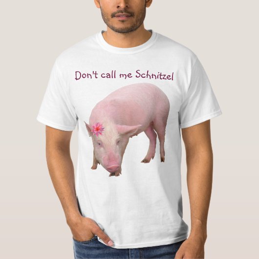 Noem me geen Schnitzel. T-shirt (Voorkant)
