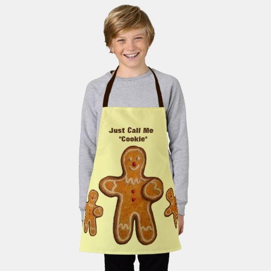 Noem me gewoon "Cookie" Schort (Gedragen)