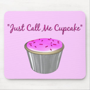 Noem me gewoon Cupcake Mousepad Muismat