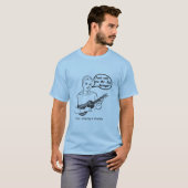 Noem me gewoon de heer Joy Bringer (Ukulele) T-shirt (Voorkant volledig)