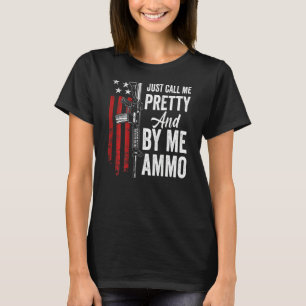 Noem me gewoon en koop me Ammo Womens AR15 G T-shirt