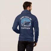 Noem me gewoon kapitein | Offerte zeeman Hoodie (Achterkant volledig)