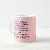 Noem me gewoon Kate! Koffiemok (Voorkant links)