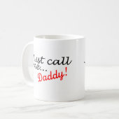Noem me gewoon papa koffiemok (Voorkant links)
