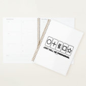 Noem me gewoon paranormale Zener Kaarten Planner (Display)