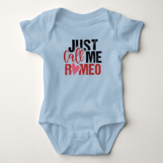 Noem me gewoon Romeo Romper (Voorkant)