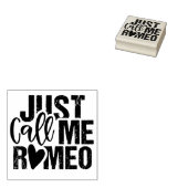 Noem me gewoon Romeo Rubberstempel (Gestempeld)