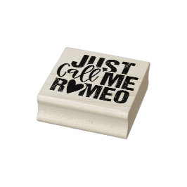 Noem me gewoon Romeo Rubberstempel