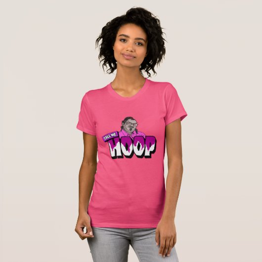 Noem me Hoop Roze Shirt (Voorkant volledig)