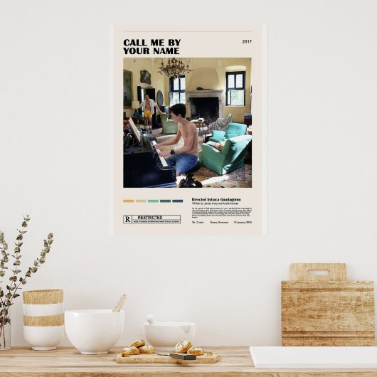 Noem me Jouw naam Poster (Keuken)