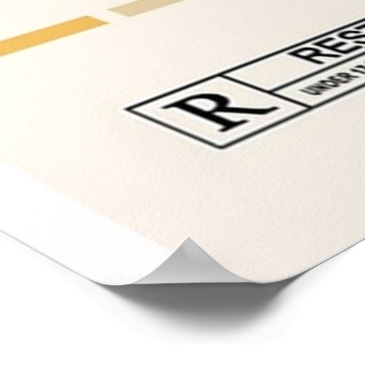 Noem me Jouw naam Poster (Hoek)