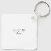 Noem me kleinma Crochet Letters Child Names Sleutelhanger (Achterkant)