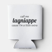 Noem me Lagniappe Blikjeskoeler (Achterkant)