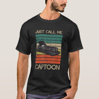 Noem me maar Captoon Ponton Crew voor Ponton Boat T-shirt