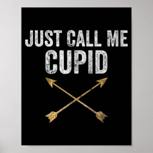 Noem Me Maar Cud Shirt Retro Pijl Valentijnsdag Poster