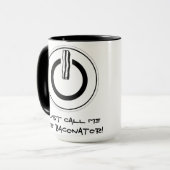 Noem me maar de Baconator. Mok (Voorkant links)