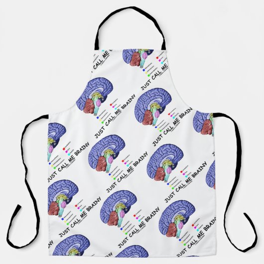 Noem me maar een hersenachtige anatomische brein A Schort (Voorkant)