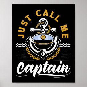 Noem Me Maar Kapitein Voor Een Zeeman Zeiler Marit Poster