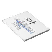 Noem me maar Venous Veins Venous System Notitieblok (Schuin)