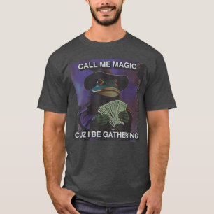 Noem me Magisch Oom Omdat Ik Grappige Kikker Magië T-shirt