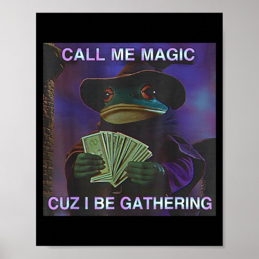 Noem me Magisch Oom Omdat Ik Verzamel, Grappige To Poster (Voorkant)