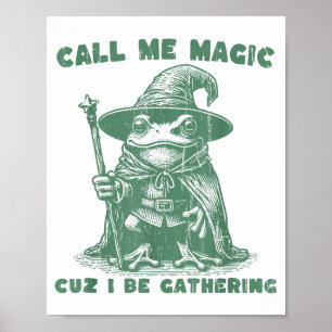 Noem me Magisch Oom want ik Verzamel, Grappige Tov Poster