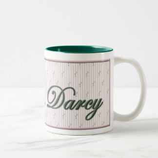 Noem me Mrs Darcy Mok. Tweekleurige Koffiemok