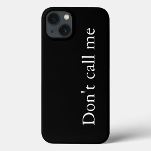 Noem me niet - Case-Mate iPhone Hoesje