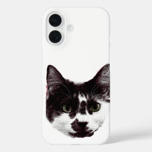 Noem Me Niet Schattig Kattengezicht iPhone 16 Hoesje