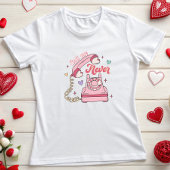 Noem me nooit, Retro Groovy Funny Valentijn T-shirt