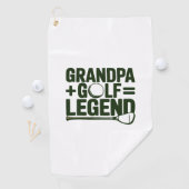 Noem me opa, zie me golfen golfhanddoek (Insitu)