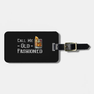 Noem me Oude Fashioned Bagagelabel