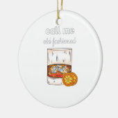 Noem me Oude Fashioned Keramisch Ornament (Links)