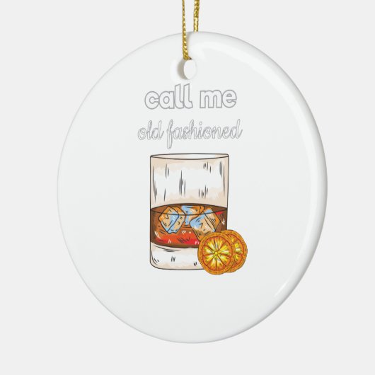 Noem me Oude Fashioned Keramisch Ornament (Links)
