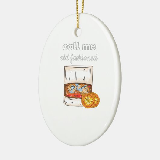 Noem me Oude Fashioned Keramisch Ornament (Links)