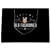 Noem me oude, gefashioned grappny Whiskey en Bourb Groot Cadeauzakje (Voorkant)