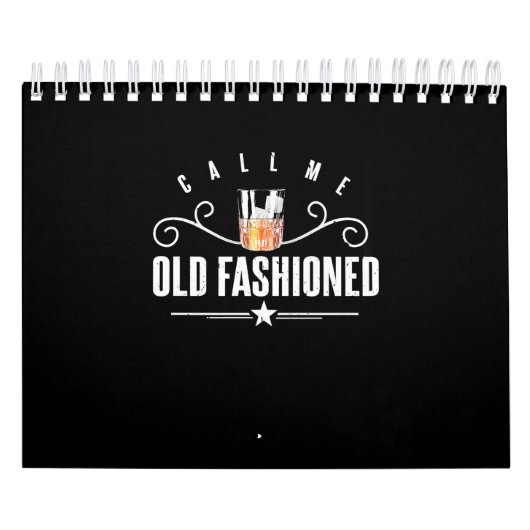 Noem me oude, gefashioned grappny Whiskey en Bourb Kalender (Hoes)