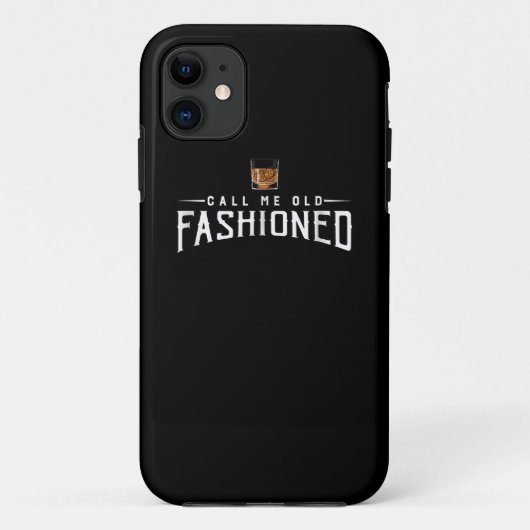 Noem me oude whiskey Case-Mate iPhone case (Achterkant)