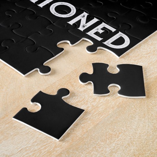 Noem me oude whiskey Drink cocktail Legpuzzel (Zijkant)