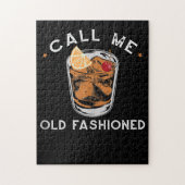 Noem me oude whiskey Drink cocktail Legpuzzel (Verticaal)