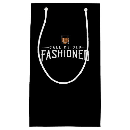 Noem me oude whiskey klein cadeauzakje (Voorkant)