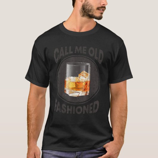 noem me Oude whiskey overs Gift T-shirt (Voorkant)