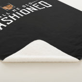 Noem me oude whiskey sherpa deken (3/4)
